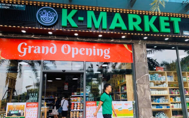 Dự án đèn Led cho hệ thống siêu thị Hàn Quốc K-Market